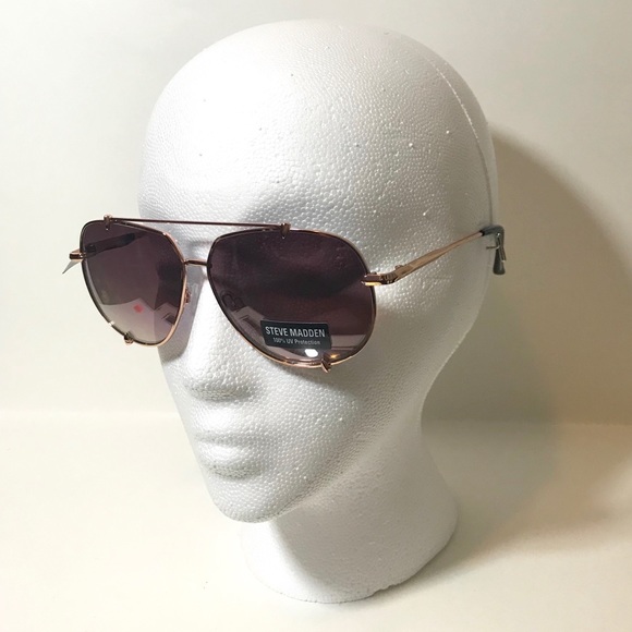 😎Steve Madden Rose Gold Aviator Sunglasses 😎 - Picture 8 of 8